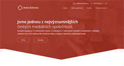 Desktop Screenshot of mediabohemia.cz